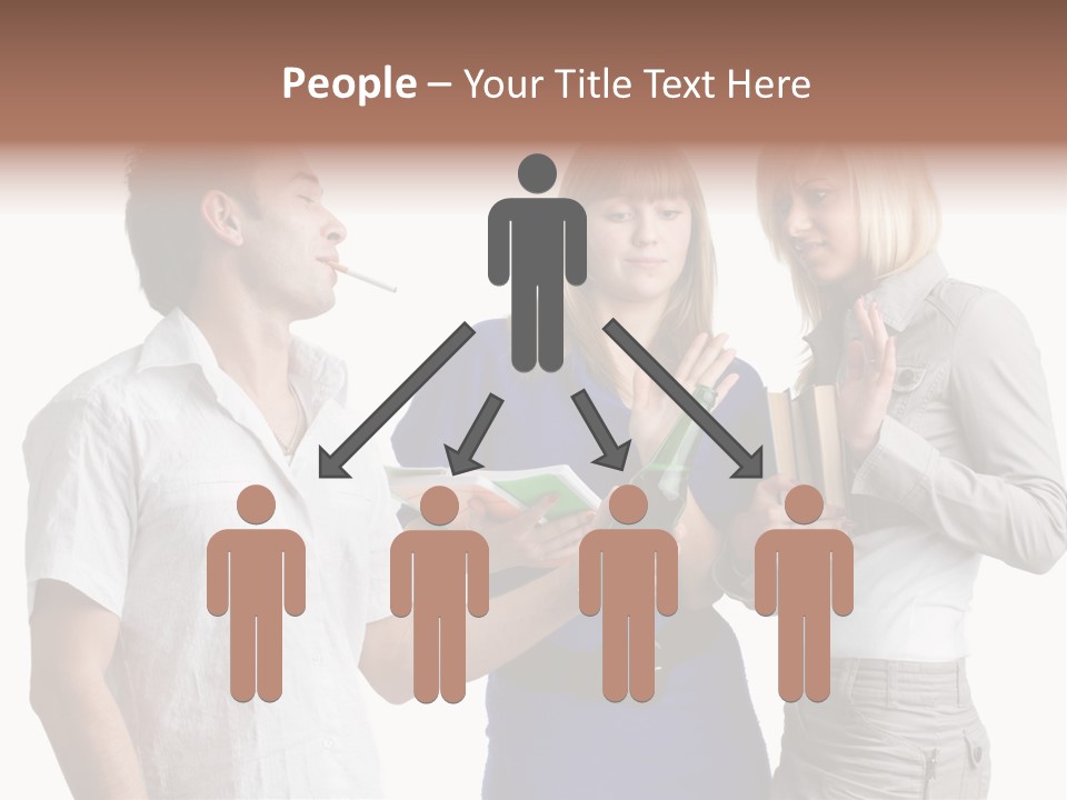 Stop Background Young PowerPoint Template