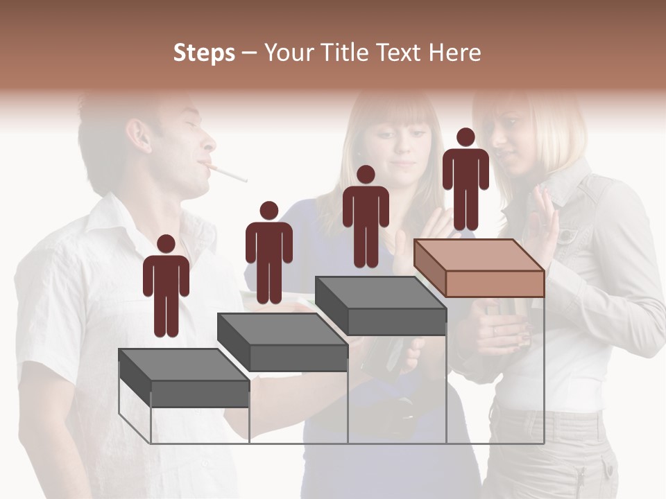 Stop Background Young PowerPoint Template