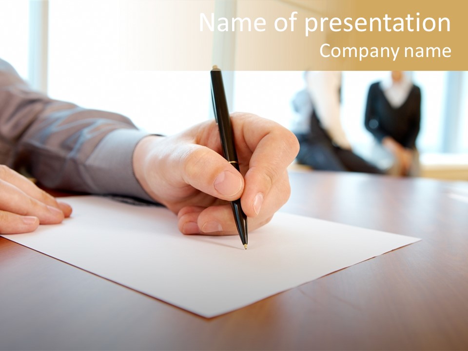 Review Learning Congress PowerPoint Template