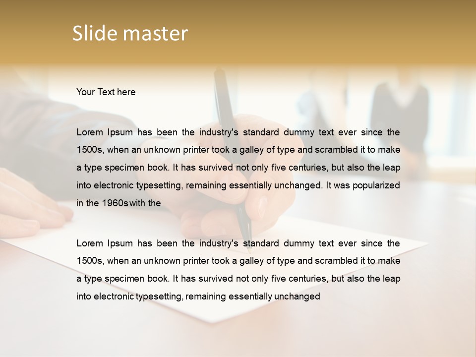 Review Learning Congress PowerPoint Template