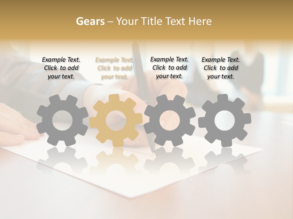 Review Learning Congress PowerPoint Template