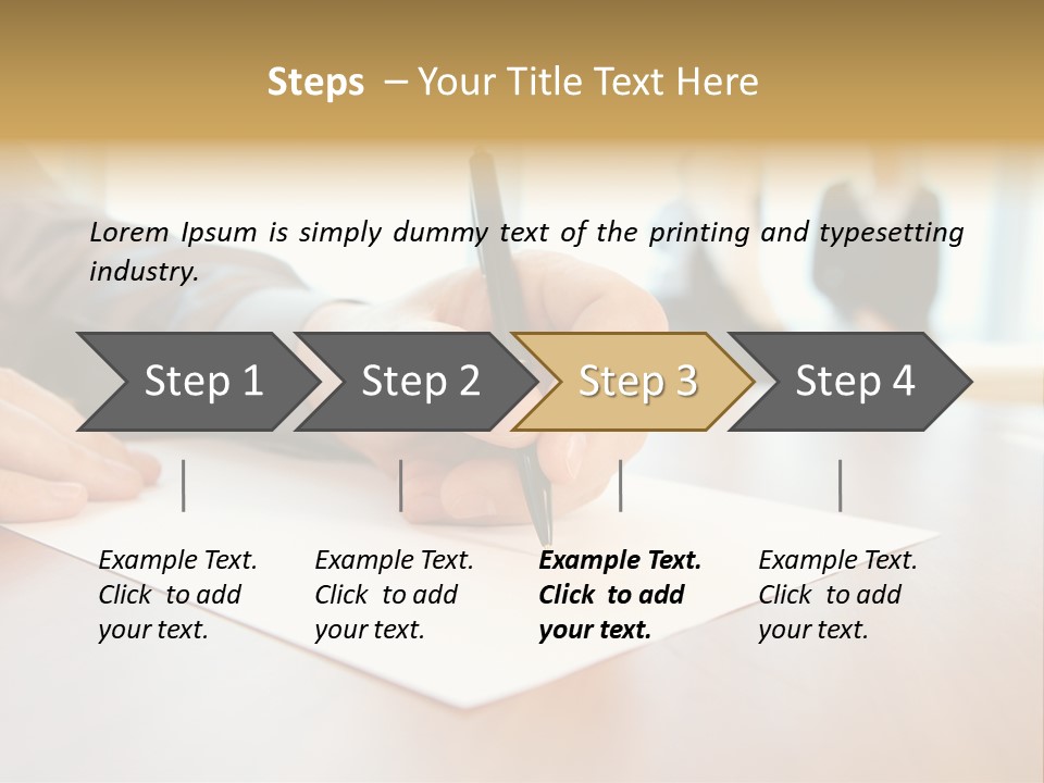 Review Learning Congress PowerPoint Template