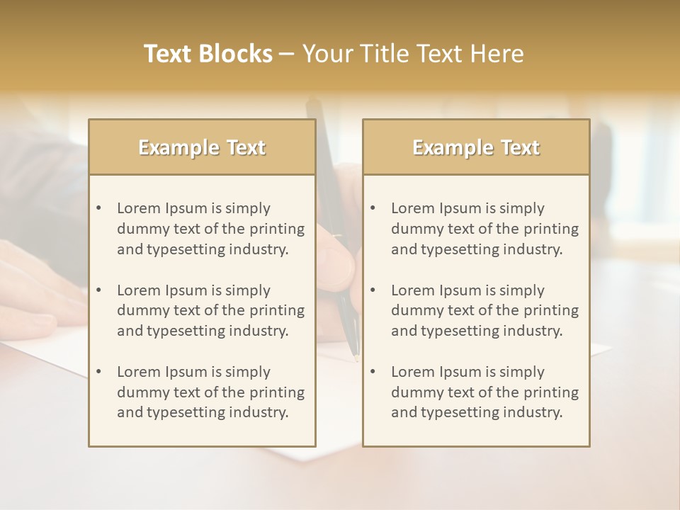 Review Learning Congress PowerPoint Template