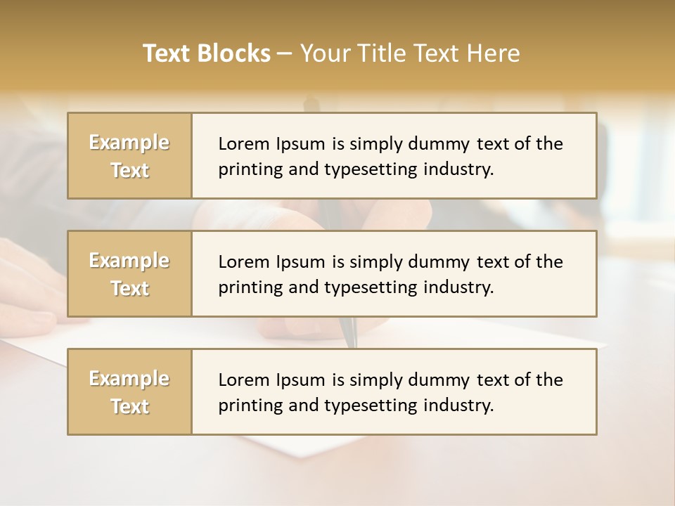 Review Learning Congress PowerPoint Template