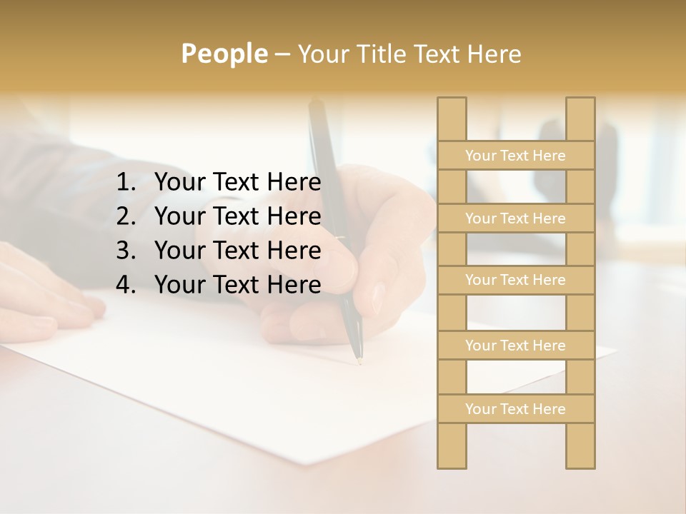 Review Learning Congress PowerPoint Template