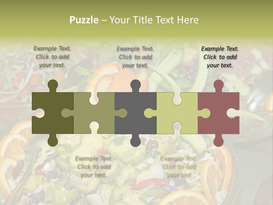 Selection Hotel Eating PowerPoint Template