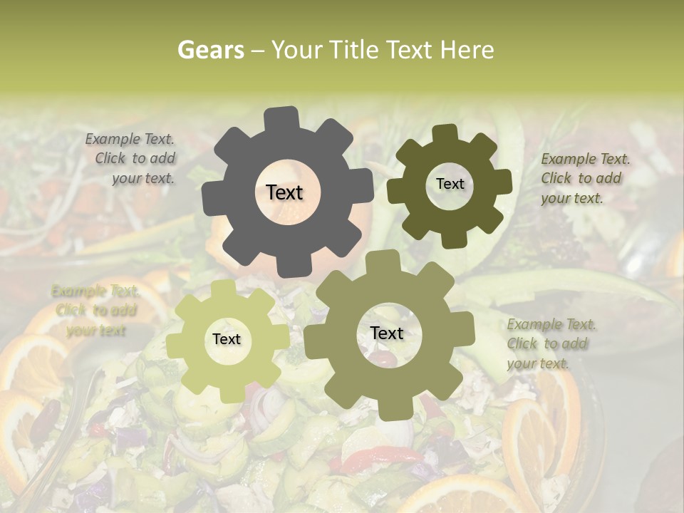 Selection Hotel Eating PowerPoint Template