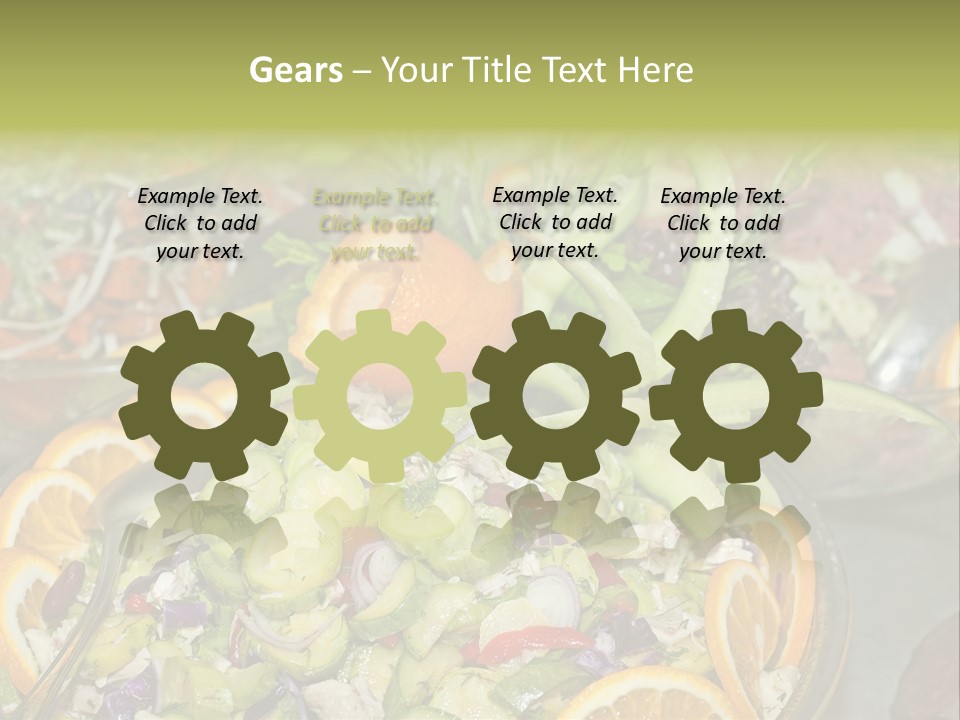 Selection Hotel Eating PowerPoint Template