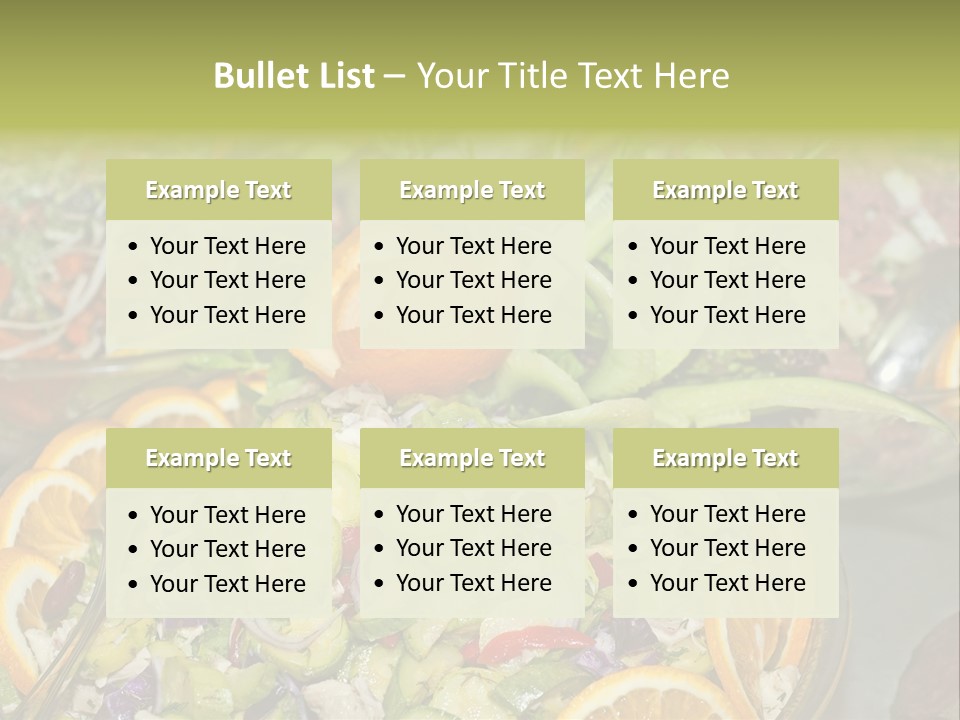 Selection Hotel Eating PowerPoint Template