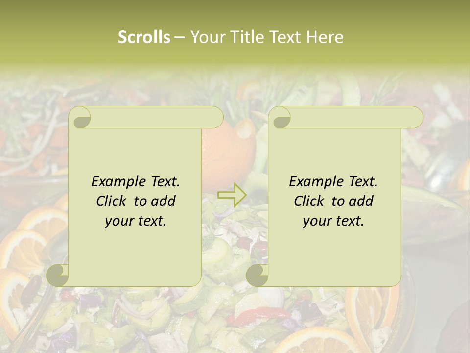 Selection Hotel Eating PowerPoint Template