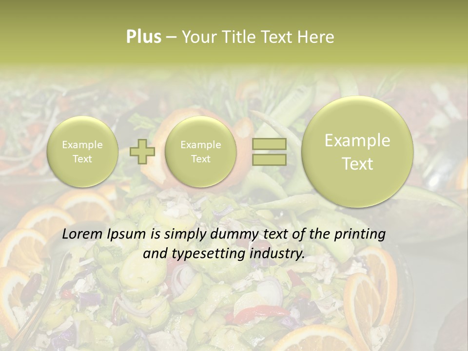 Selection Hotel Eating PowerPoint Template