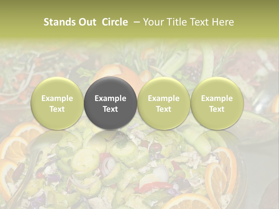 Selection Hotel Eating PowerPoint Template
