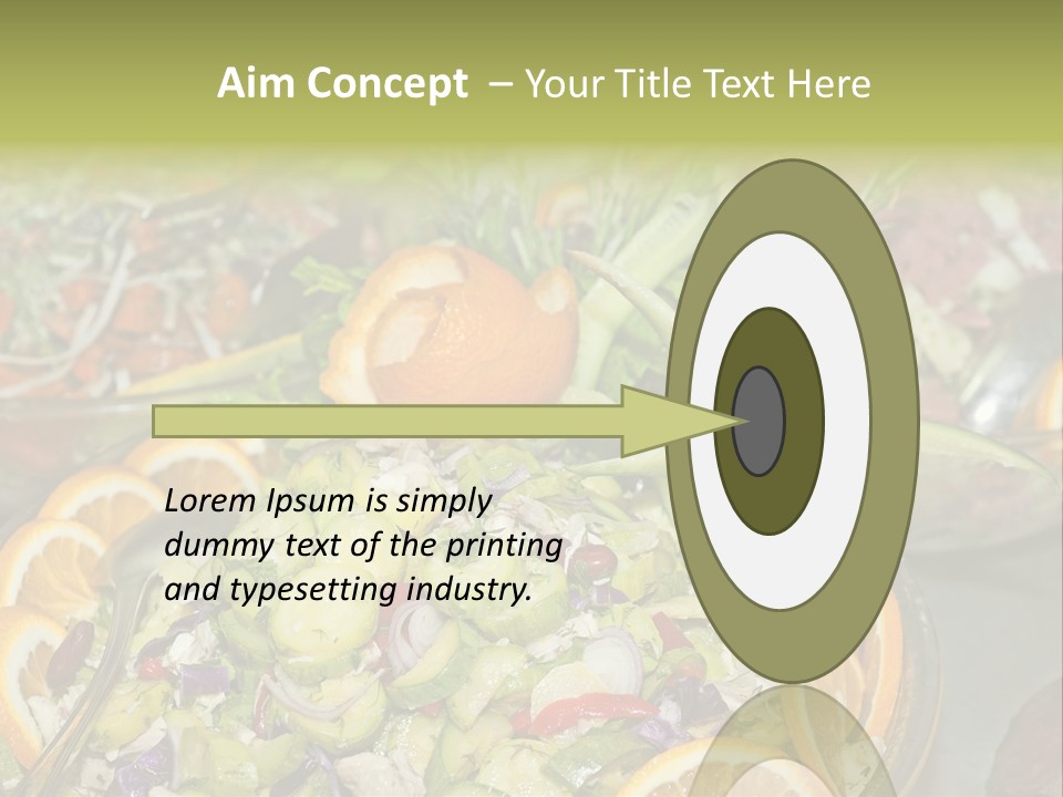 Selection Hotel Eating PowerPoint Template