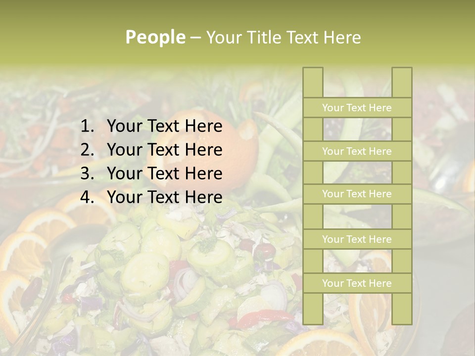 Selection Hotel Eating PowerPoint Template