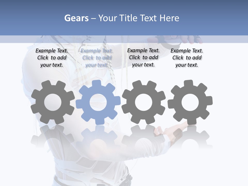 Generation Network Metal PowerPoint Template