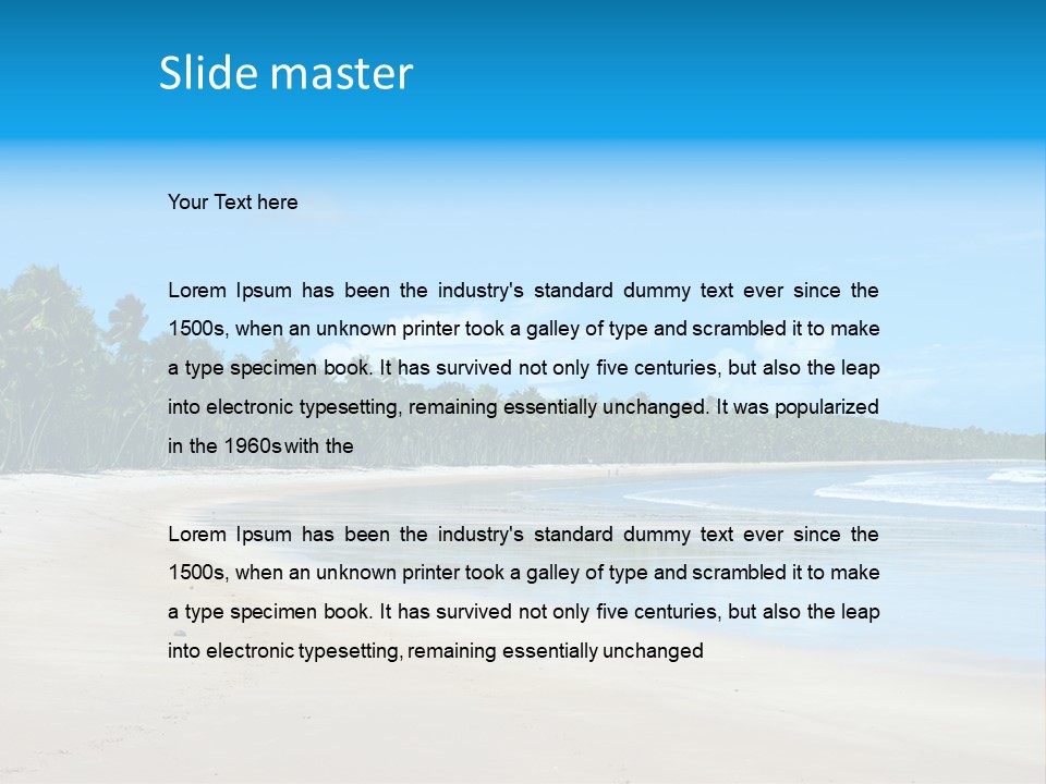 Success Achieved Men PowerPoint Template