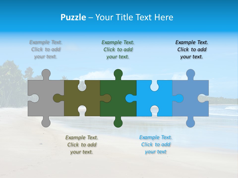 Success Achieved Men PowerPoint Template