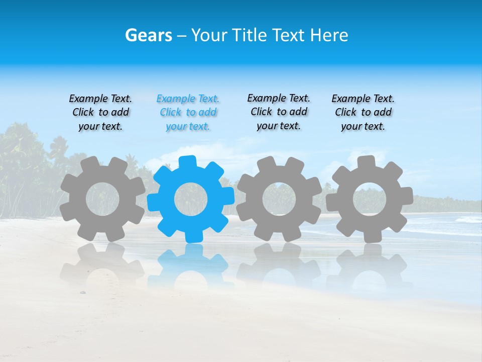 Success Achieved Men PowerPoint Template