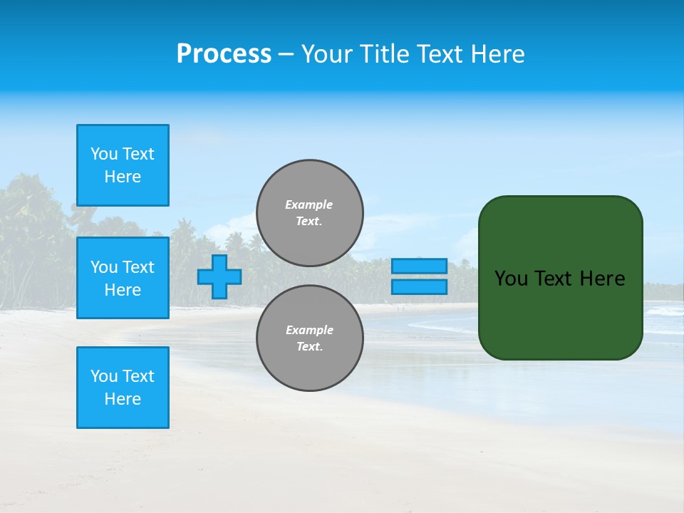 Success Achieved Men PowerPoint Template