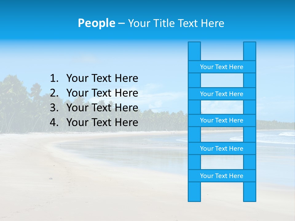Success Achieved Men PowerPoint Template