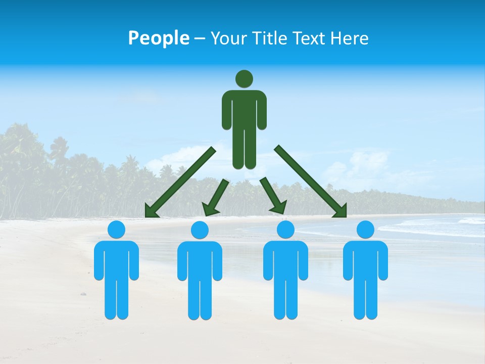 Success Achieved Men PowerPoint Template