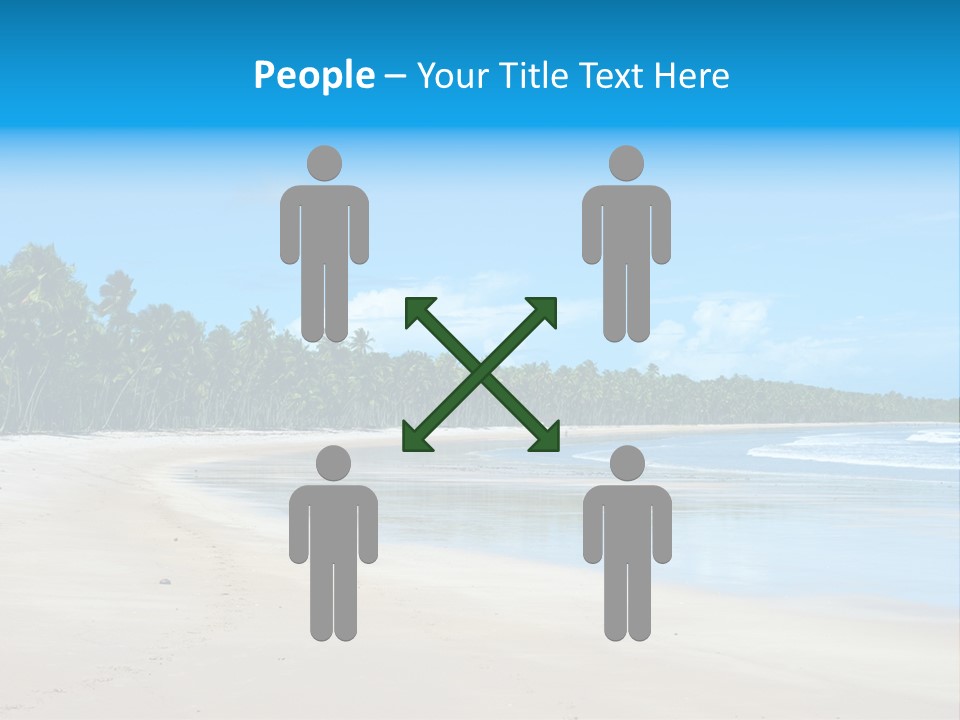 Success Achieved Men PowerPoint Template