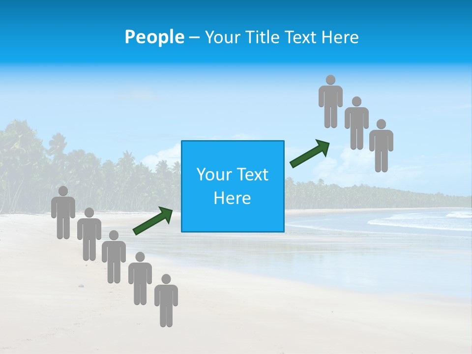 Success Achieved Men PowerPoint Template