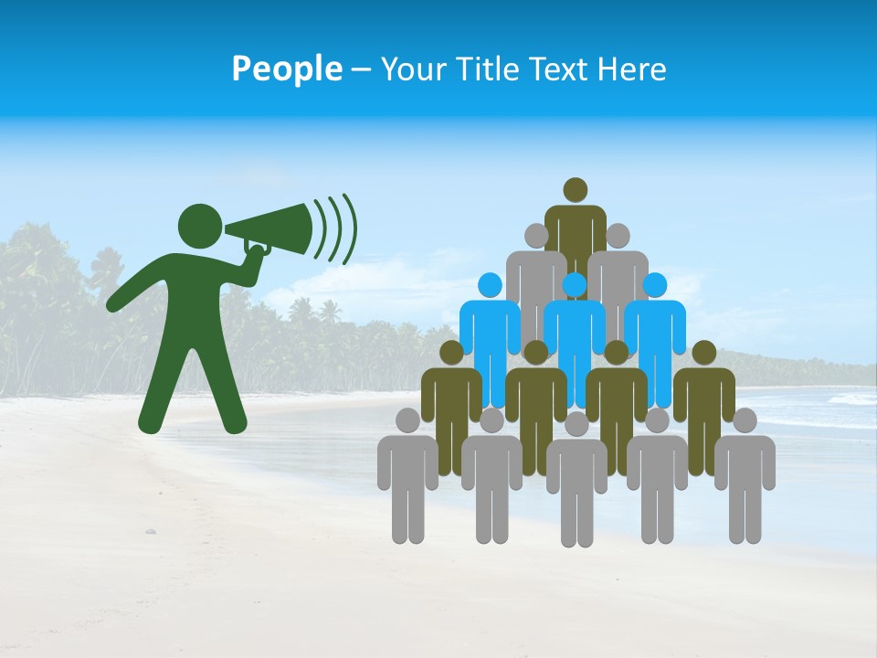 Success Achieved Men PowerPoint Template