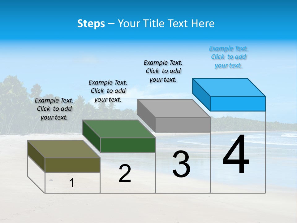 Success Achieved Men PowerPoint Template