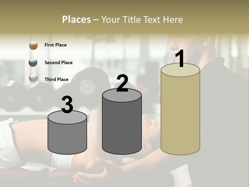 Recreation Workout Lift PowerPoint Template