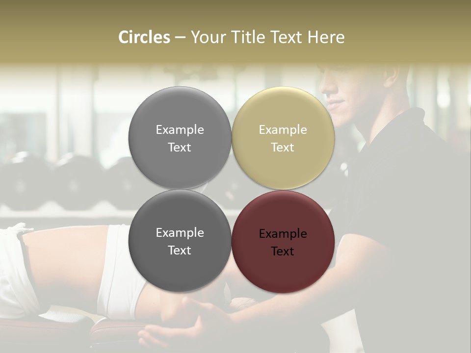 Recreation Workout Lift PowerPoint Template