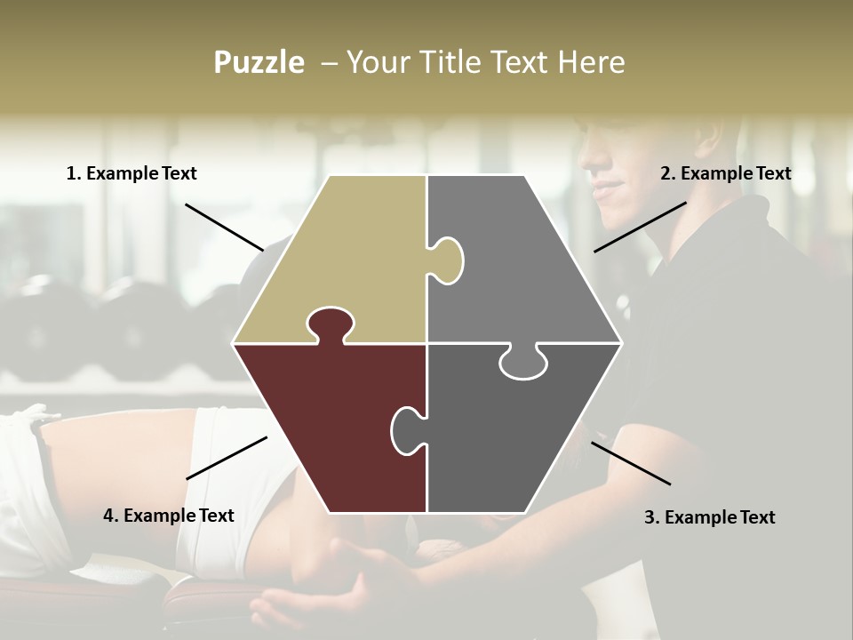Recreation Workout Lift PowerPoint Template