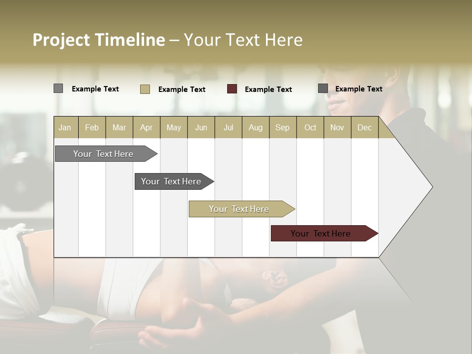 Recreation Workout Lift PowerPoint Template