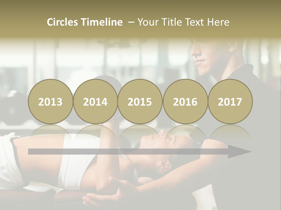 Recreation Workout Lift PowerPoint Template