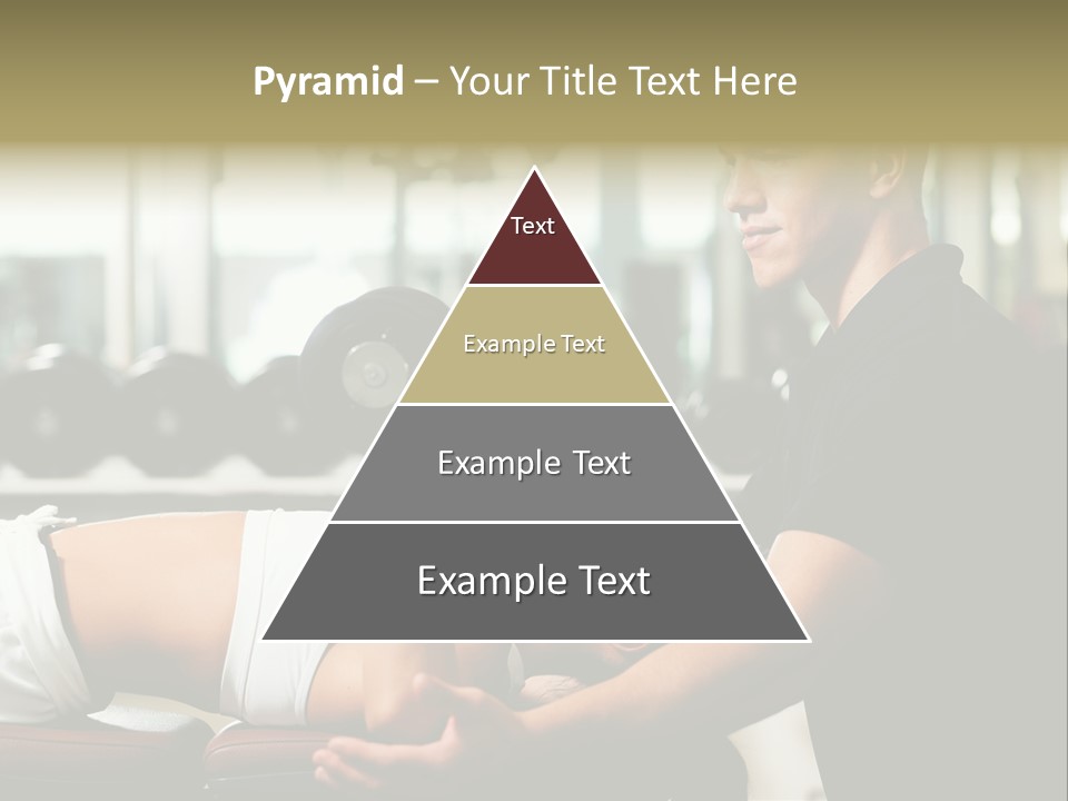 Recreation Workout Lift PowerPoint Template