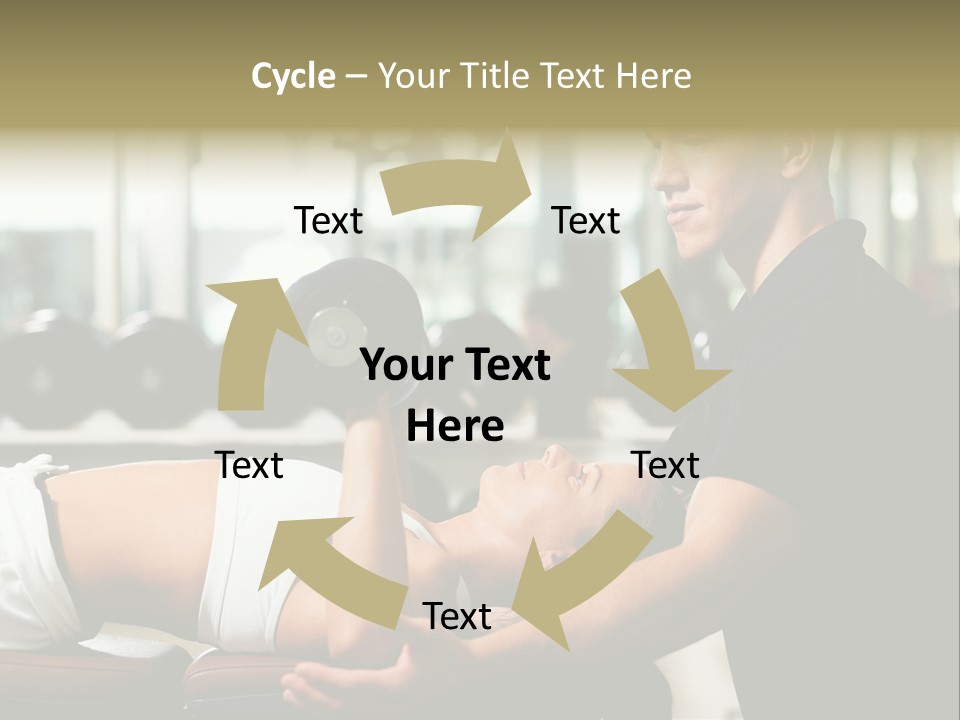 Recreation Workout Lift PowerPoint Template