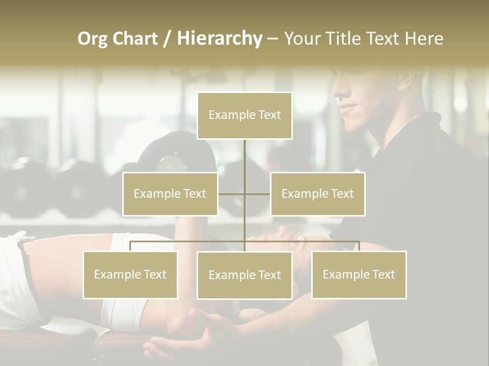Recreation Workout Lift PowerPoint Template