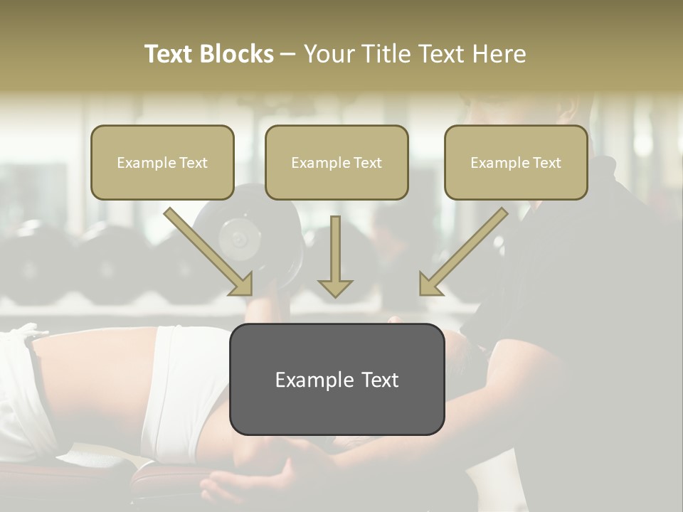 Recreation Workout Lift PowerPoint Template