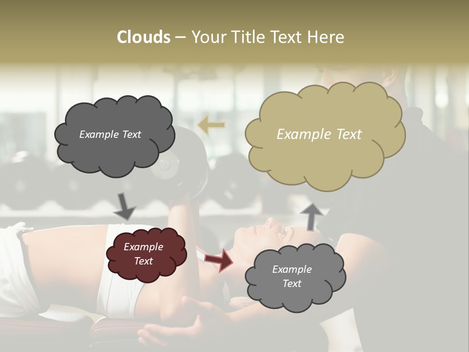 Recreation Workout Lift PowerPoint Template