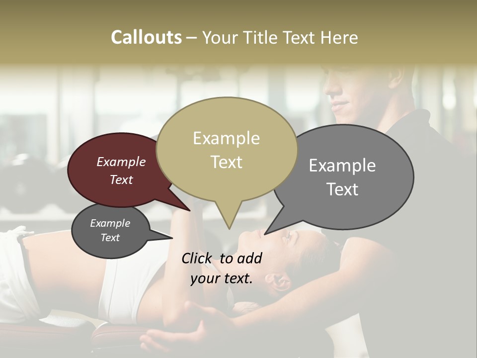 Recreation Workout Lift PowerPoint Template