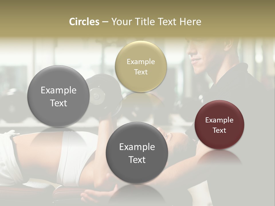 Recreation Workout Lift PowerPoint Template
