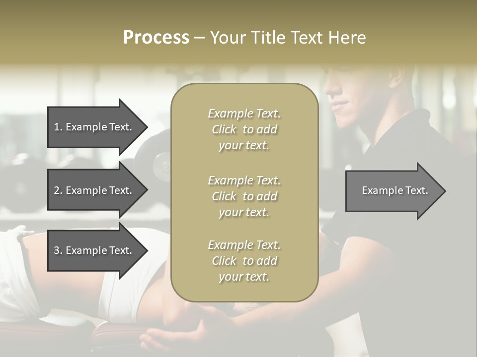 Recreation Workout Lift PowerPoint Template