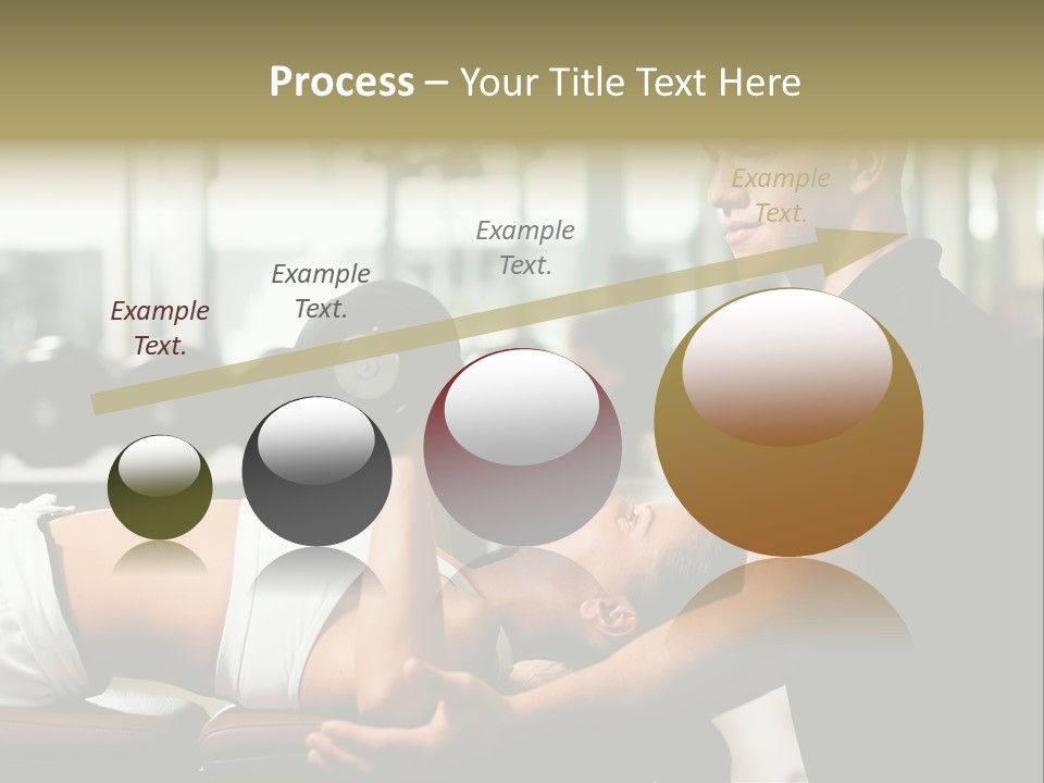 Recreation Workout Lift PowerPoint Template