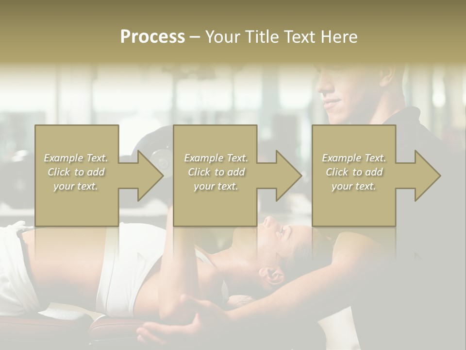 Recreation Workout Lift PowerPoint Template