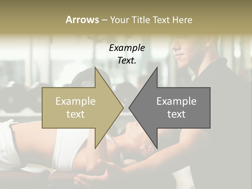 Recreation Workout Lift PowerPoint Template