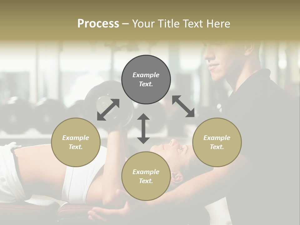 Recreation Workout Lift PowerPoint Template