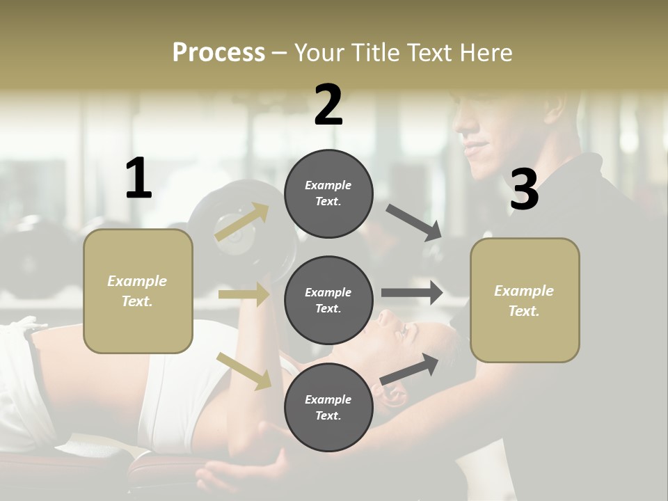 Recreation Workout Lift PowerPoint Template
