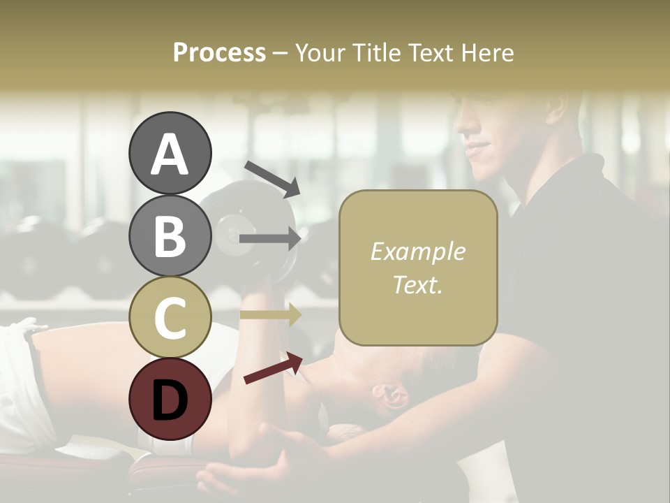 Recreation Workout Lift PowerPoint Template