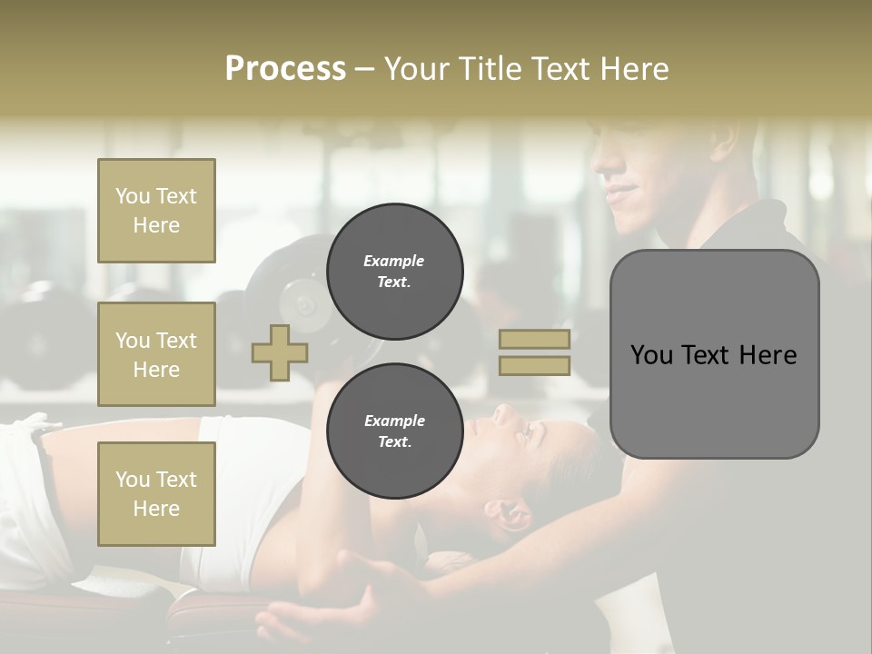 Recreation Workout Lift PowerPoint Template