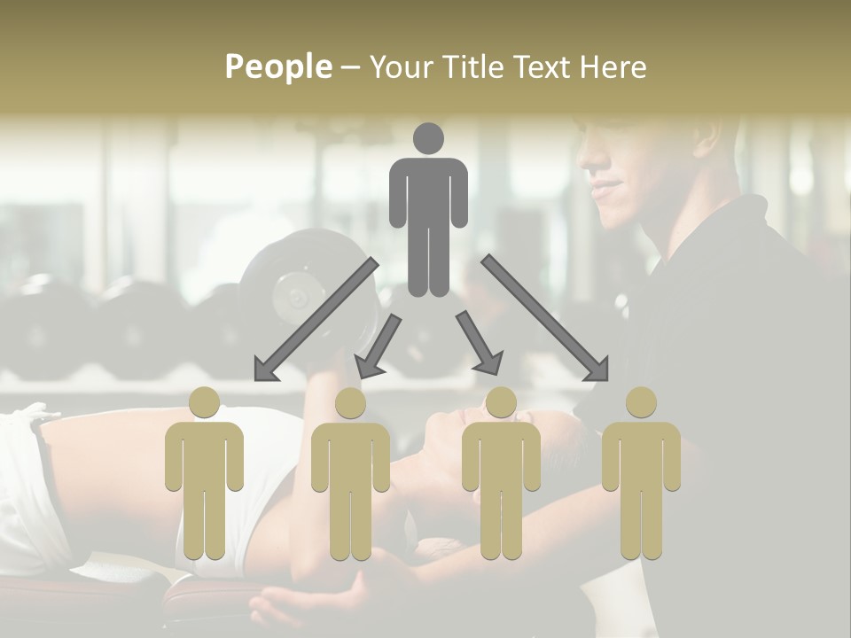 Recreation Workout Lift PowerPoint Template